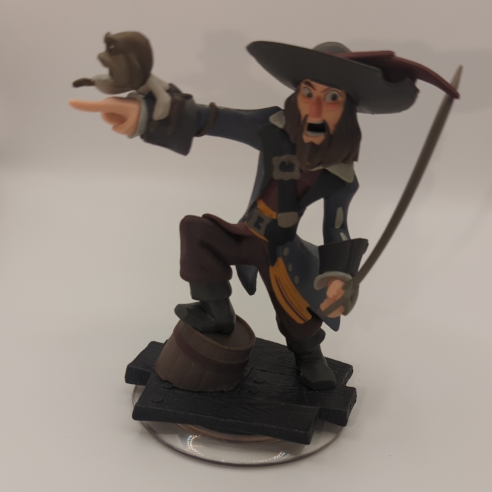 Disney Infinity Captain Barbossa Pirates Of The Caribbean Action Figure
